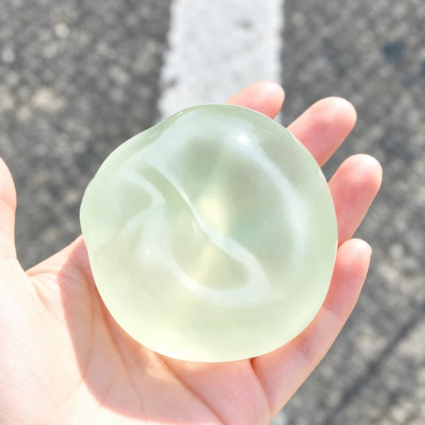 Coconut Oil Squishy — Pale Green
